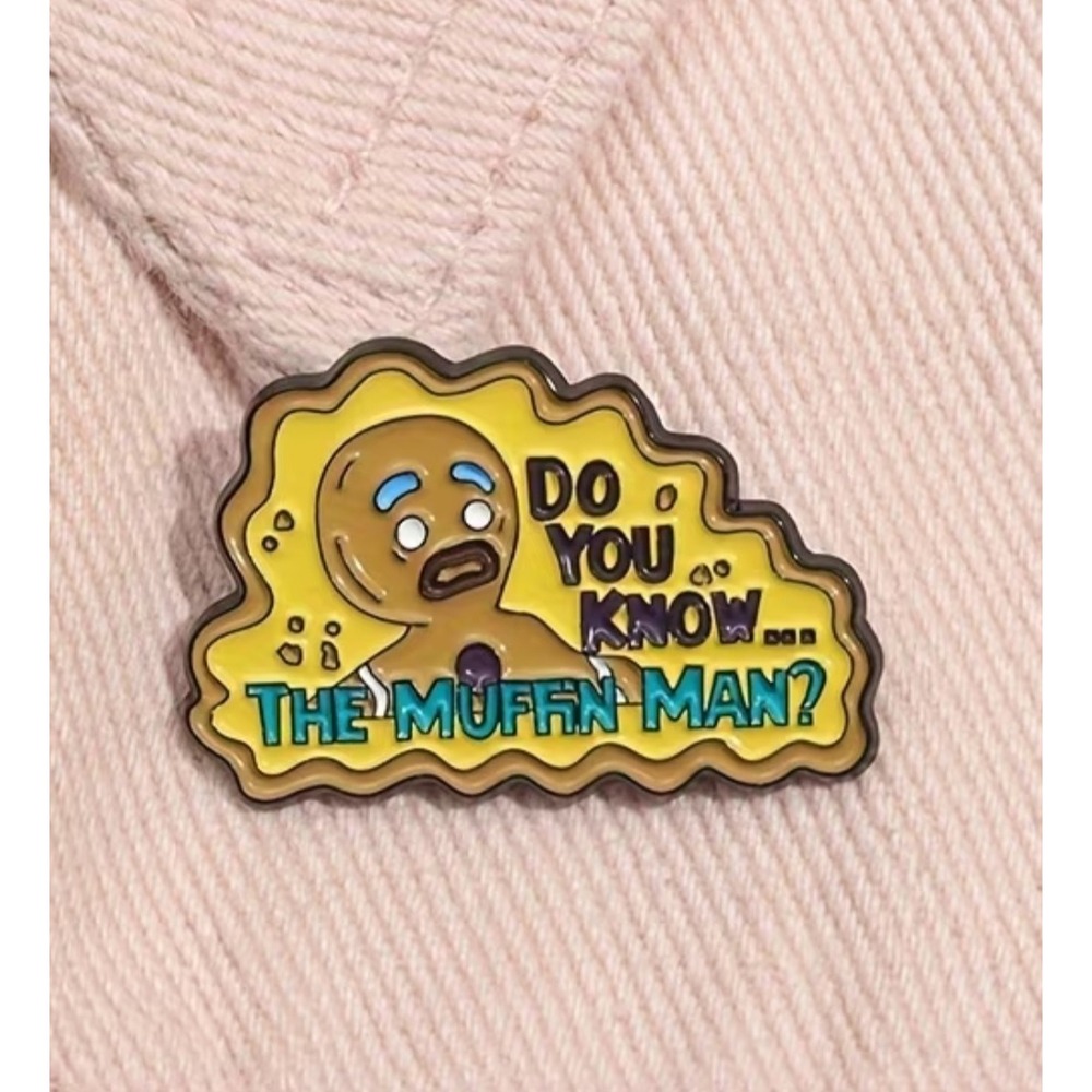 Shrek Gingy Enamel Pin Do You Know The Muffin Man Gingerbread Man